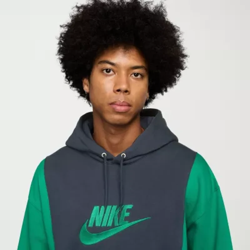 Nike Club Mens Long Sleeve Fleece Active Big and Tall Hoodie