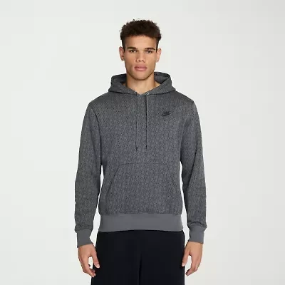 Nike Club Mens Long Sleeve Fleece Active Big and Tall Hoodie