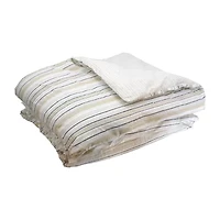 VIVENDI® Stripe 7-pc. Midweight Comforter Set