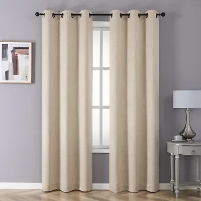 Rhys Grommet Top Blackout Set of 2 Curtain Panel
