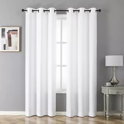Rhys Grommet Top Blackout Set of 2 Curtain Panel