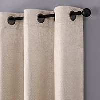 Rhys Grommet Top Blackout Set of 2 Curtain Panel