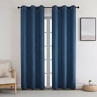 Bard Grommet Top Blackout Set of 2 Curtain Panel