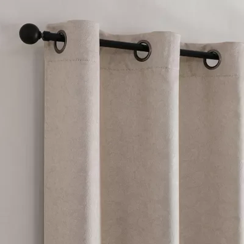 Bard Grommet Top Blackout Set of 2 Curtain Panel