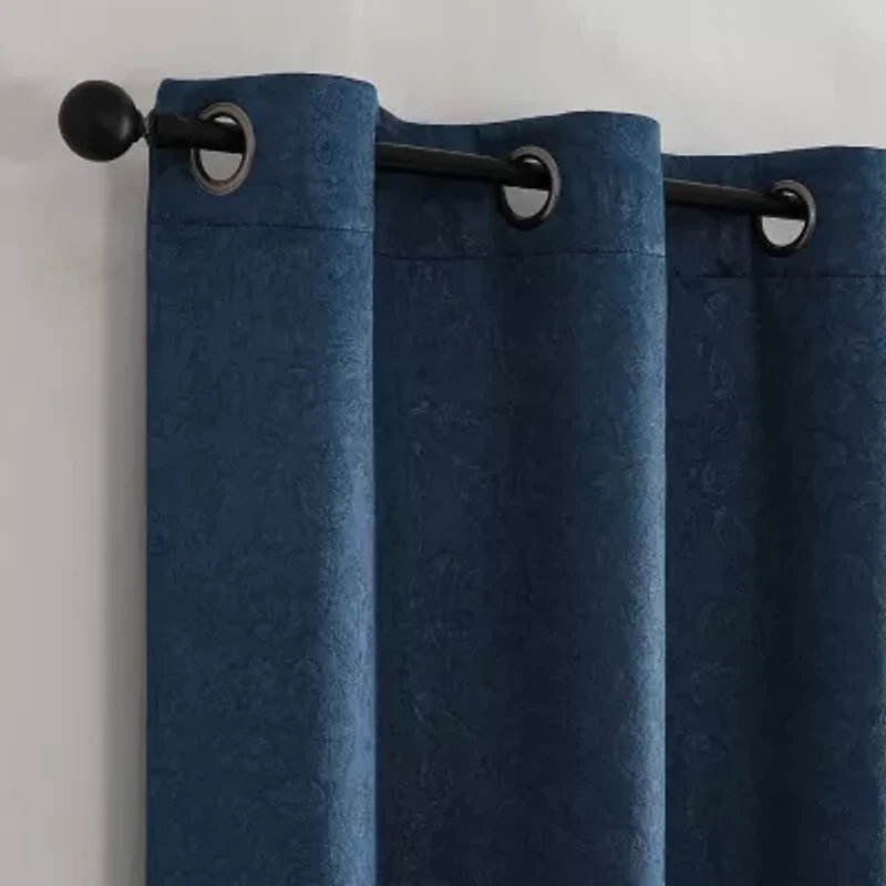 Bard Grommet Top Blackout Set of 2 Curtain Panel