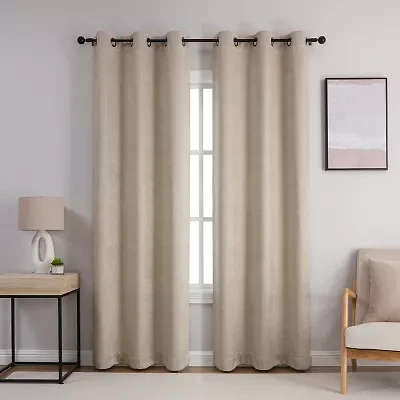 Cambrie Grommet Top Blackout Set of 2 Curtain Panel