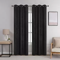 Cambrie Grommet Top Blackout Set of 2 Curtain Panel