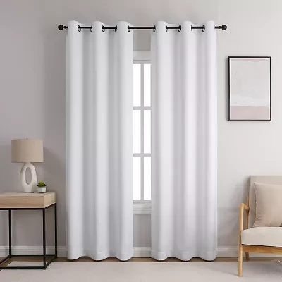 Cambrie Grommet Top Blackout Set of 2 Curtain Panel