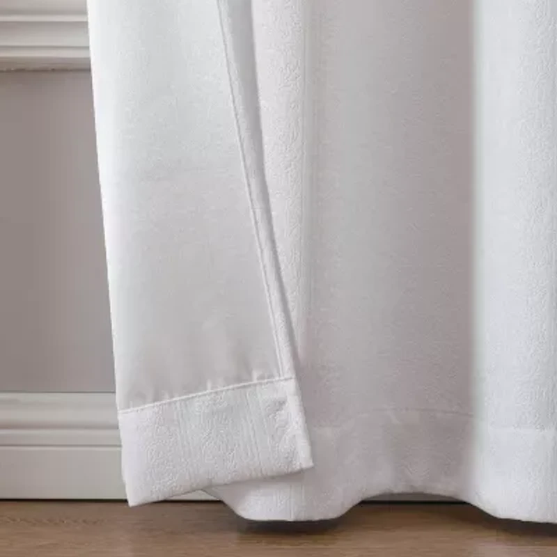 Cambrie Grommet Top Blackout Set of 2 Curtain Panel