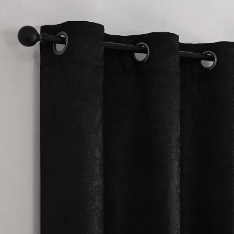 Starltt Grommet Top Blackout Set of 2 Curtain Panel