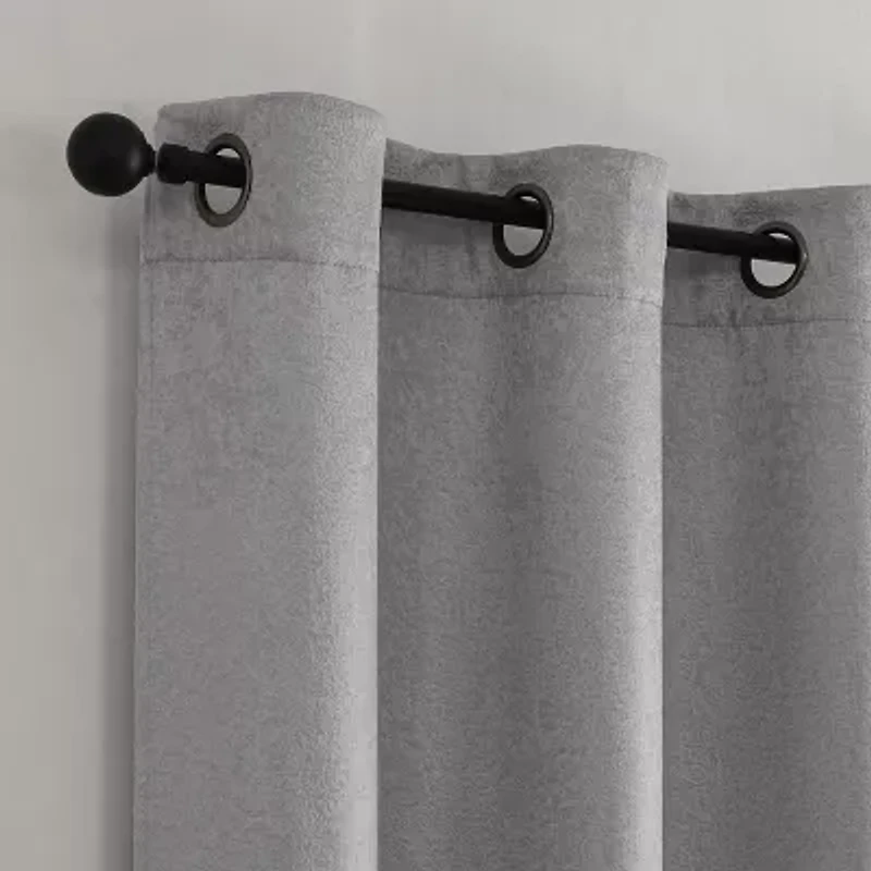 Starltt Grommet Top Blackout Set of 2 Curtain Panel