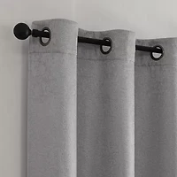Starltt Grommet Top Blackout Set of 2 Curtain Panel