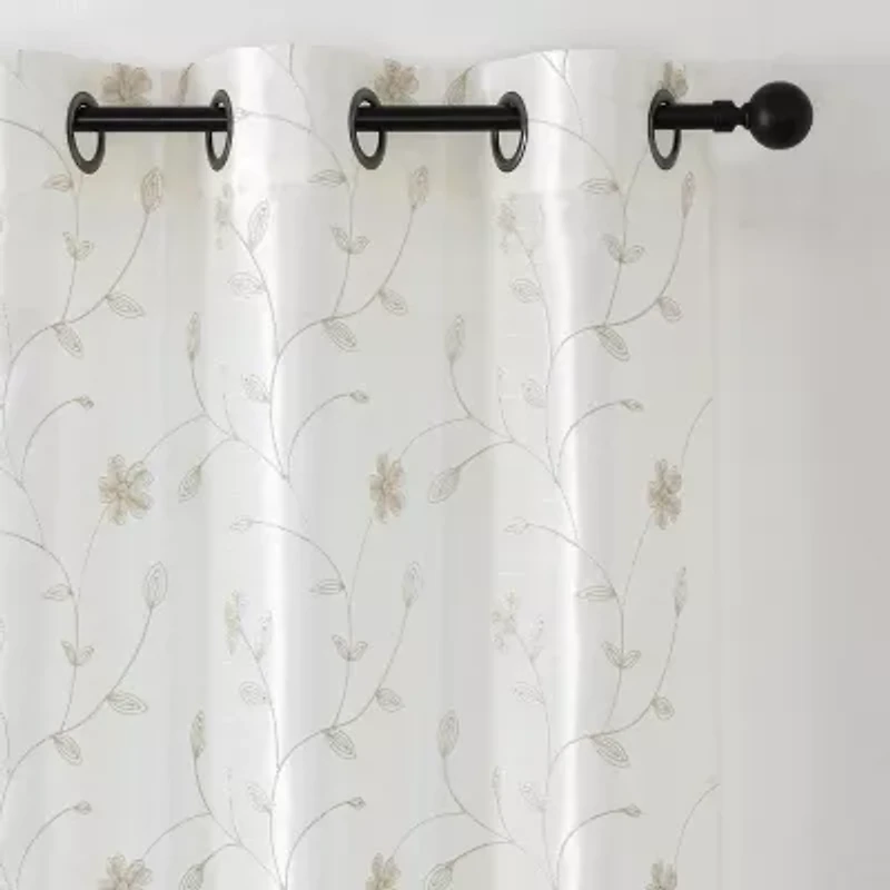 Harlow Grommet Top Light-Filtering Set of 2 Curtain Panel