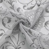 Toronto Printed Grommet Top Sheer Set of 2 Curtain Panel