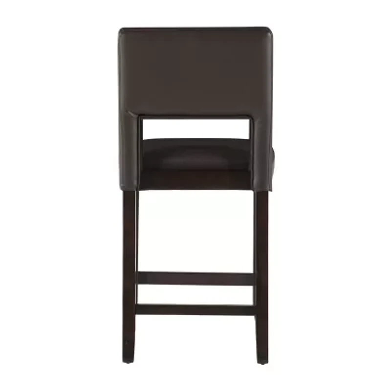 Vega Counter-Height Upholstered Barstool