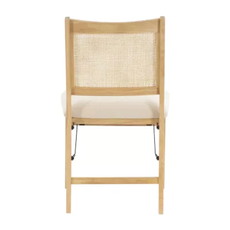 Bonnie Cane Back Folding Chair