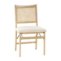 Bonnie Cane Back Folding Chair