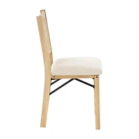 Bonnie Cane Back Folding Chair