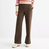 St. John's Bay Womens Tall Wide Leg Pull-On Pant