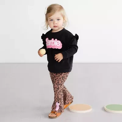 Grayson Little Baby Girls 2-pc. Barbie Legging Set
