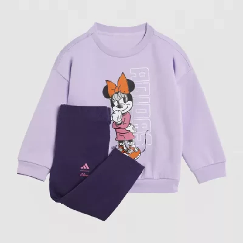 adidas Girls 2-pc. Minnie Mouse Legging Set