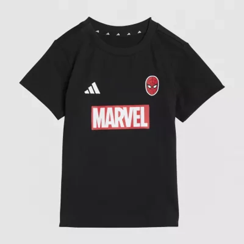 adidas Toddler Unisex 2-pc. Spiderman Short Set