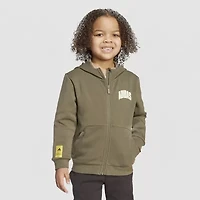 adidas Toddler & Little Unisex Long Sleeve The Simpsons Zipper Hoodie