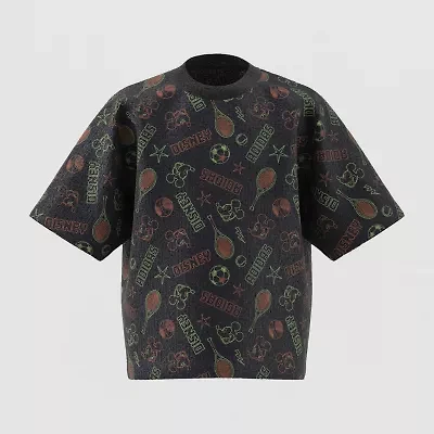 adidas x Disney Toddler & Little Unisex Crew Neck Short Sleeve Regular Fit Mickey Mouse Graphic T-Shirt