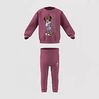 adidas x Disney Toddler Girls 2-pc. Minnie Mouse Legging Set