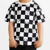 Grayson Little Toddler Boys Crew Neck Short Sleeve Regular Fit Peanuts Snoopy Graphic T-Shirt