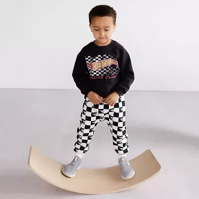 Grayson Little Toddler Boys 2-pc. Hot Wheels Pant Set