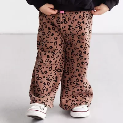 Grayson Little Toddler Girls Wide Leg Drawstring Pant
