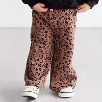 Grayson Little Toddler Girls Wide Leg Drawstring Pant