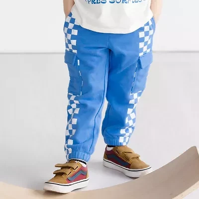 Grayson Little Toddler Boys Drawstring Waist Slim Relaxed Fit Jogger Pant
