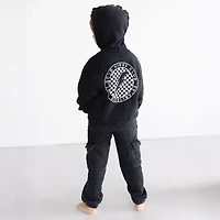 Grayson Little Toddler Boys Drawstring Waist Slim Relaxed Fit Fleece Jogger Pant