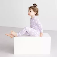 Grayson Little Toddler Girls Crew Neck Long Sleeve 2-pc. Pajama Sets