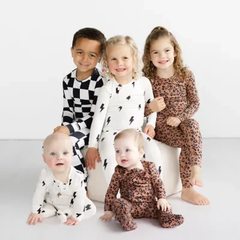 Grayson Little Toddler Boys Crew Neck Long Sleeve 2-pc. Pajama Sets