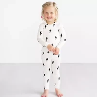 Grayson Little Toddler Unisex Crew Neck Long Sleeve 2-pc. Pajama Sets