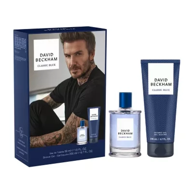 David Beckham Classic Blue 2-Pc Gift Set