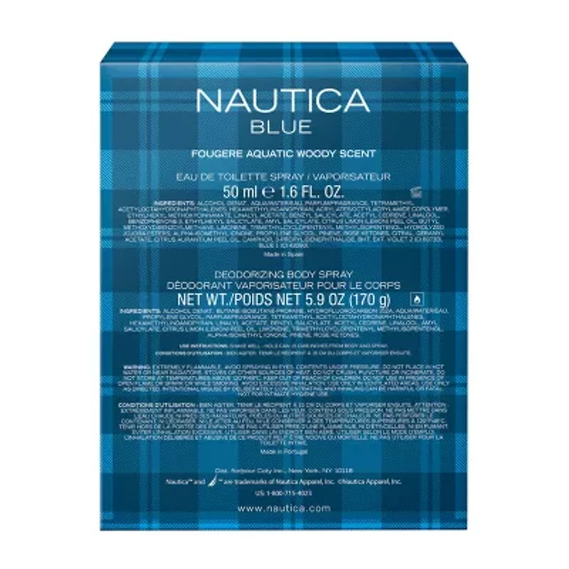 Nautica Blue Eau De Toilette 2-Pc Gift Set