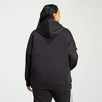 adidas Womens Long Sleeve Fleece Active Plus Hoodie