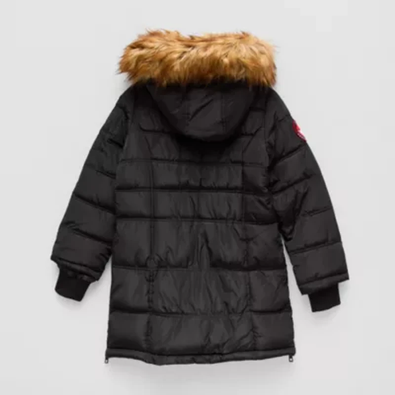 Canada Weather Gear Big Kid Girls Water Resistant Heavyweight Puffer Jacket