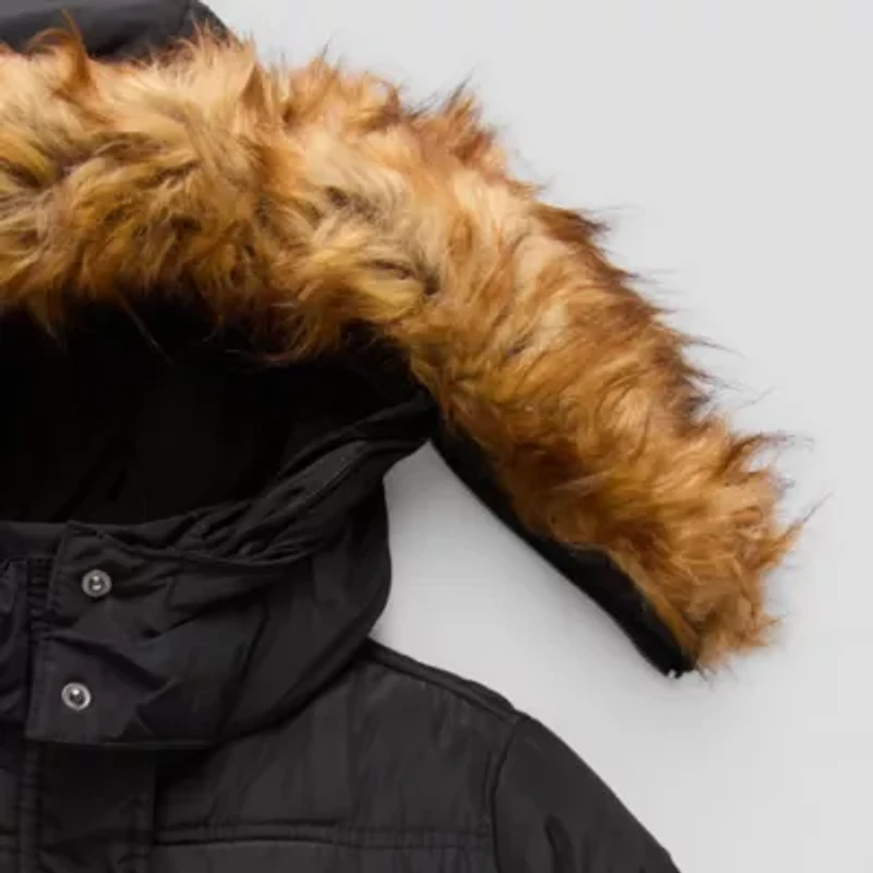 Canada Weather Gear Big Kid Girls Water Resistant Heavyweight Puffer Jacket