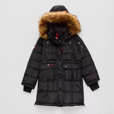 Canada Weather Gear Big Kid Girls Water Resistant Heavyweight Puffer Jacket