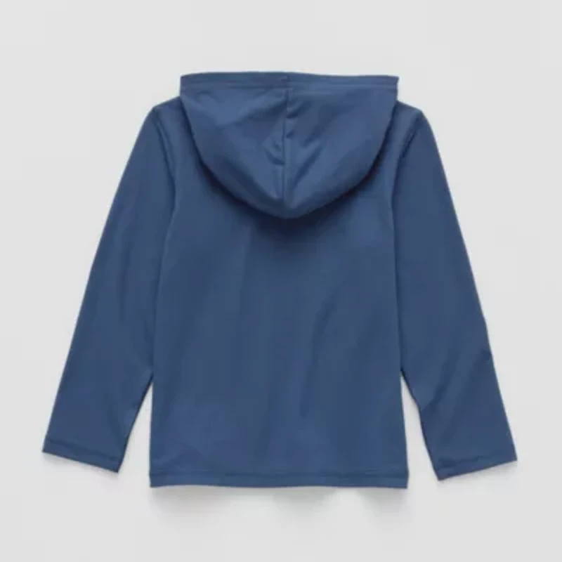 Okie Dokie Active Toddler & Little Boys Long Sleeve Moisture Wicking Hoodie