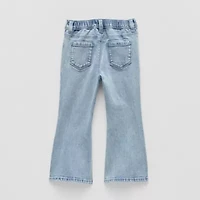 Okie Dokie Toddler Girls Adaptive Flare Leg Jean
