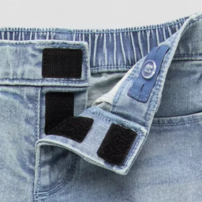 Okie Dokie Toddler Girls Adaptive Flare Leg Jean