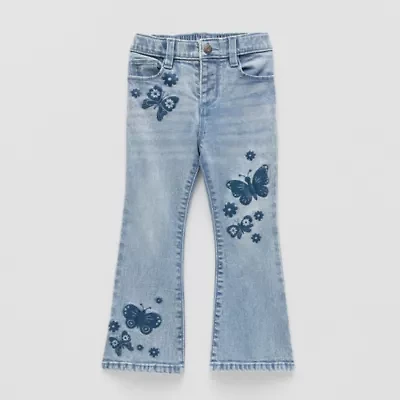 Okie Dokie Toddler Girls Flare Leg Jean
