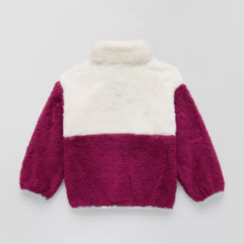 Okie Dokie Sherpa Girls Midweight Jacket
