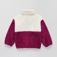 Okie Dokie Sherpa Girls Midweight Jacket